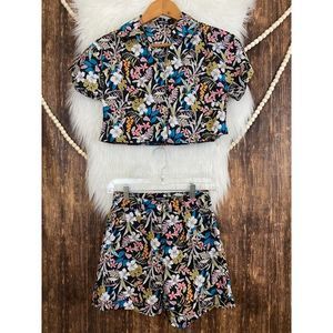 Nasty Gal | Tropical Floral Print Co-ord Set